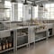 Amgood Stainless Steel Glass Rack Drain Cabinet 24 x 22.5 x 33 in AMG GRS-2224-Z - alternate 3