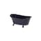 Homeroots 3" Blue Metal Hand Painted Decorative Tub Tabletop Sculpture 399648 - alternate 6
