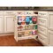 Rev-A-Shelf Maple Wood; Steel, Natural Maple, 8 in W, 25.5 in H, 22.5 in D 448-BC-8C - alternate 2