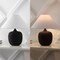 Jonathan Y Delphi 18.25" Minimalist Scandinavian Resin/Iron LED Table Lamp, Matte Black, 2PK JYL5600A-SET2 - alternate 3