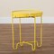 Baxton Studio Laverne Metal Accent Table, Yellow 259-14294-ZORO - alternate 4