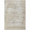 Homeroots 8' X 10' Silver And Gray Floral Washable Indoor Outdoor Area Rug 631026 - alternate 4