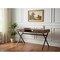 Homeroots 47" Brown and Black Computer Desk With Two Drawers 333544 - alternate 4