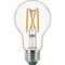Signify Ultra Efficient 60W Equivalent Soft White Clear A19 LED Bulb, 4PK 592410 - alternate 1
