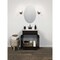 Zenith Products Bathroom Vanity Single Espresso 24in W X 18in D X 35in H Espresso RBC24CH - alternate 2