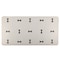 Petmaker Dog Mat for Food & Water, Crate Pad & Floor Protector X-Large PVC Memory Foam Pad w/ Non-Slip Bottom PET6418 - alternate 1