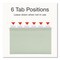 Pendaflex Ready-Tab Reinforced Hanging File Folders, Legal Size, 1/6-Cut Tabs, Sage Green, 20PK 1009464 - alternate 3