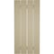 Ekena Millwork Rustic Four Board Spaced Board-n-Batten Hand Hewn Faux Wood Shutters, 23 1/2W x 48H, PR SHUBSS23X48HHPR - alternate 5