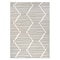 World Rug Gallery Boho Stripe Design Area Rug 5 ft x 7 ft Cream 3019CREAM5X7 - alternate 5