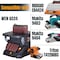 Powertec Sanding Belt Assortment, 4 in W, 24 in W, 3 Each of 60/80/120/150/240/400 Grit, Aluminum Oxide, 18PK 110008N - alternate 3