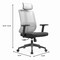 Leisuremod Nift Mesh Ergonomic Swivel Office Chair with Headrest NO62W - alternate 5