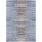 Homeroots 5' X 8' Sky Blue And Denim Blue Striped Washable Indoor Outdoor Area Rug 578005 - alternate 4