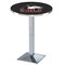Holland Bar Stool Co 42" Chrome Northern Illinois Pub Table, 36" dia. Top L217C4236NorIll - alternate 1