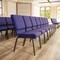 Flash Furniture Fabric Church Chair, Stackable, Purple XU-CH-60096-PU-GG - alternate 3