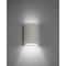 Luxury Lighting Gilly 8.5 in Ceramic Half Cylinder Outdoor Wall Light, Paintable White Bisque Finish 100-00-W-u/d-7 - alternate 1