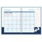 House Of Doolittle Monthly Planner, Seasonal, 12 Months, Jan-Dec, 7 in x 10 in, Bright Blue Cover 239-08 - alternate 1