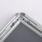 M&T Displays Snap Frame 18 in. X 24 in. Poster Size, 1 in. Silver, Mitred Corner UCN255N018X7000 - alternate 5