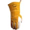 Caiman Premium Goat Grain TIG/Multi-Task Welder's Glove w/Split Cowhide Back, 4" Kontour Wrist Cuff 1540-4 - alternate 4