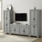 Crosley Tara 3-Piece Entertainment Center KF33013GY - alternate 3