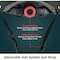 Lifemaster Kids Adjustable Sports Helmet 3-8 Yrs, Impact-Resistant, 11-Vent System, Comfort Padding, Black LFHELBK - alternate 2