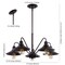 Jonathan Y Cade 27" 5-Light Metal Farmhouse Industrial LED Pendant, Oil Rubbed Bronze JYL7579A - alternate 5