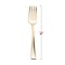 Smarty Had A Party Shiny Metallic Gold Mini Plastic Disposable Tasting Forks (600 Forks), 600PK 780-G-CASE - alternate 5