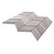 Apollo Tile Wooden Gray 13x14 Marble Polished, Etched Floor and Wall Mosaic Tile 6.09 sqft/case, 5PK APLBL8807WGA - alternate 4
