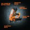 Freeman 20 Volt Cordless and Brushless 21 Deg. 3-1/4in Framing Nailer, Tool Only  750 Shots per Charge PE20VT2183 - alternate 4