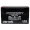 Upg Sealed Lead-Acid Battery, 6V, Lead Acid Chemistry D5736 - alternate 4