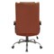 Office Star Products Executive Seating Chair, Saddle Faux Leather FL14570-u41 - alternate 4