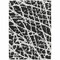 Homeroots 8' X 10' Black and White Abstract Washable Non Skid Indoor Outdoor Area Rug 559241 - alternate 5