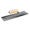 Bon Tool Finish Trowel Square End Carbon Steel - 11.5 in X 4.75 in Wood Handle 66-222 - alternate 2