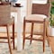Bali & Pari Ridley Woven Seagrass Bar Stool, Brown Wash 265-14529-ZORO - alternate 4