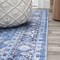 Jonathan Y Maris Ornate Medallion Machine-Washable Blue/Navy 3 ft. x 5 ft. Area Rug WSH109B-3 - alternate 2