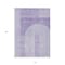 Homeroots 10' X 14' Lavender And Purple Geometric Washable Indoor Outdoor Area Rug 582727 - alternate 6
