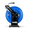 Blu Shield Tough-Tek 1/4in. x 100' Rubber Pressure Washing Hose Reel Single Arm with 6' Lead-in Hose TTPWR14100-NM - alternate 1