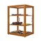 Koolmore 21 In. Artisan Wooden Bakery Display Upright Case 3.5 Cu ft, light color KM-BDW-25L - alternate 2