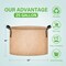 Ipower Grow Bag, 25-gallon, 5-pack, Tan, 5PK GLGROWBAG25X5TAN - alternate 3