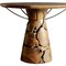 Homeroots 39" Natural Reclaimed Wood Pedestal Base Round Top Dining Table 716283 - alternate 2