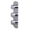 Alfi Brand Polished Chrm Concealed 3-Way Thermostatic Valve Shower Mixer Rnd Knob AB4001-PC - alternate 5