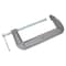 Performance Tool 8 in. C-Clamp, Ductile Iron, Swivel Pad, Chrome Plated Screw W215C - alternate 1