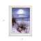 Homeroots The Seashore White Framed Print Wall Art 415374 - alternate 3