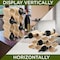 Serenelife NutriChef Bamboo Wine Rack SLWMDSF55 - alternate 3
