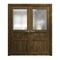 Sartodoors Interior Solid French Double Doors 72 x 96 inches, Ego 5011 Marble Oak, Wood Interior Solid Panel EGO5011DD-DMR-7296 - alternate 1