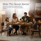 Alaterre Furniture Calais Dining Mid Century 59" Rectangular Dining Table for 4 Solid Wood Kitchen & Dining Room Table ANCA1790 - alternate 3