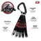 Performance Tool 5 pc. Low Profile Hex Key Set, SAE, 15 Degree Offset, Storage Tray W86108 - alternate 2