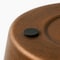 Happimess Remi Modern Classic Textured Steel 2 Gal Waste Bin, Antique Copper, 2PK HPM1112B-SET2 - alternate 3