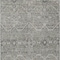 Homeroots 8' X 10' Pewter Floral Washable Indoor Outdoor Area Rug 607353 - alternate 2