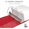 Samsill Nonstick 6 Locking DRing View Binder, Red SAM16423 - alternate 2