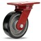 Hamilton Heavy Service Swivel Caster, 6" x 2" Duralast XC Polyurethane (70D) on Cast Iron Wheel S-HS-6DT70 - alternate 1